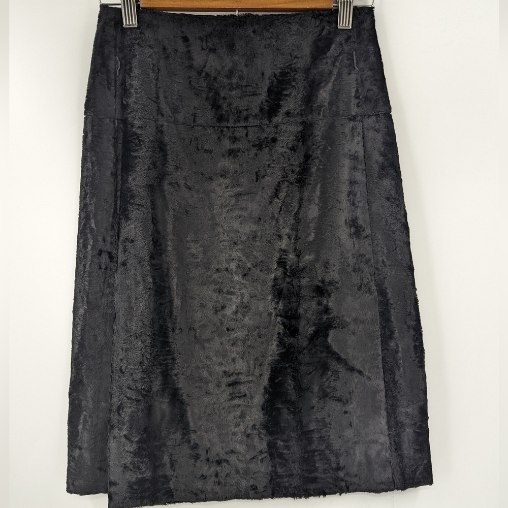 'S MAX MARA Faux Fur Pencil Skirt
